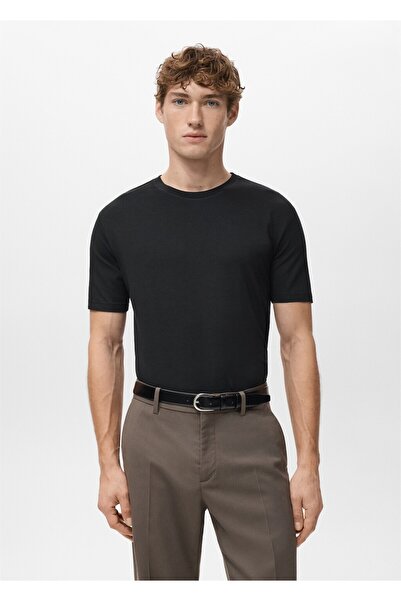 MANGO Man 2'li pamuklu stretch tişört seti