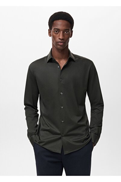 MANGO Man Comfort stretch non-iron gömlek