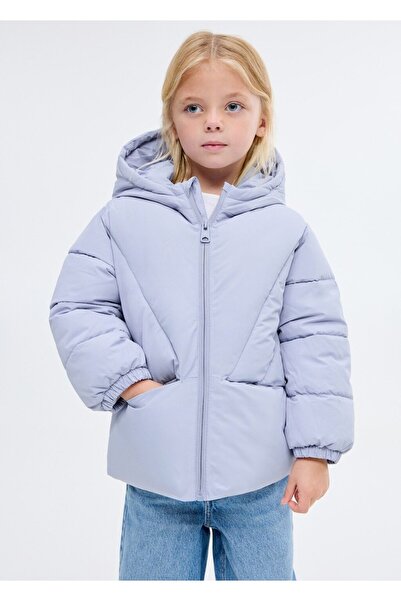 MANGO Baby Kapüşonlu kapitone anorak