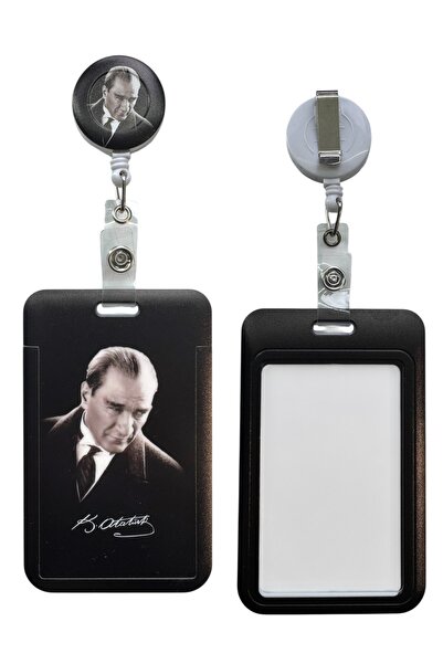 RoyalVance Yaka Kartlığı Yoyolu Kartlık Koruyucu Çekmeli Kart Tutucu Kartlık ...