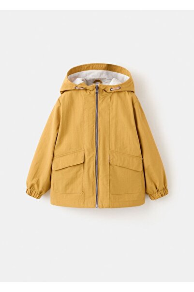 MANGO Baby Kapüşonlu parka