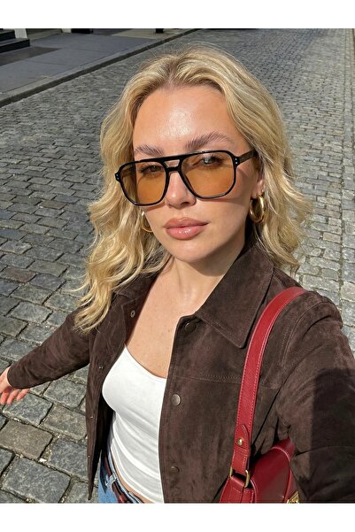 Goldmine نظارات شمسية ثمينة للجنسين من الأسود إلى البرتقالي