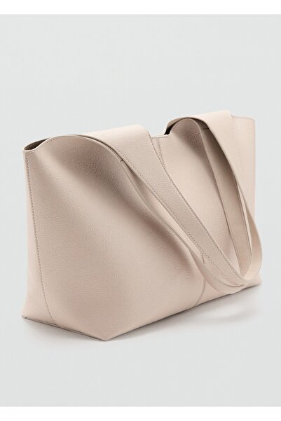 MANGO Woman Büyük boy shopper çanta