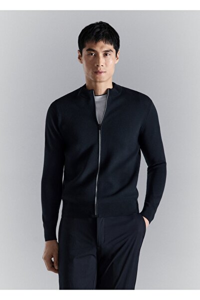 MANGO Man Comfort stretch triko hırka