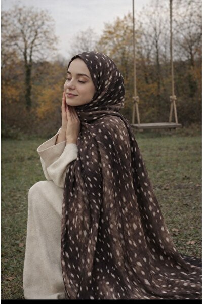 Modesto BAMBİ ŞAL KAHVERENGİ