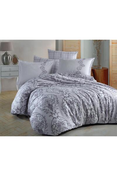 Clasy Двоспальний сатиновий комплект постільної білизни Olinda Lila