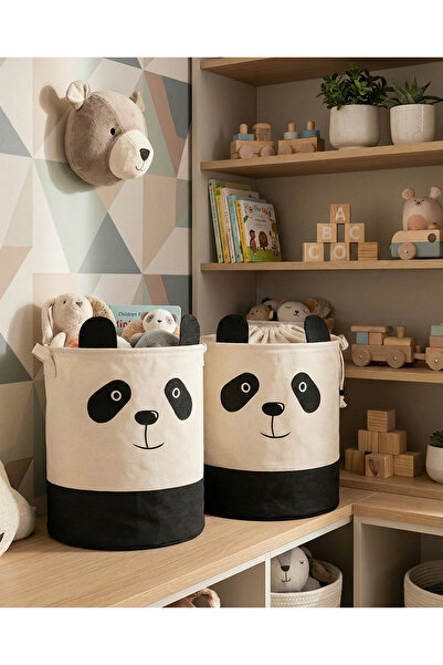 LUXWAY HOME Panda dizajnirana dvodelna kutija za organizaciju i skladištenje ...