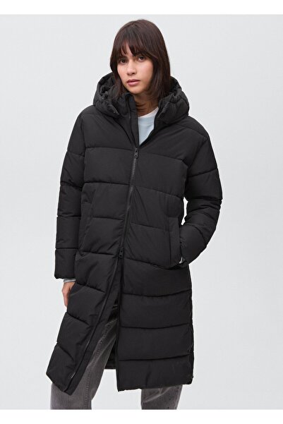 Mango Teen Kapitone uzun anorak