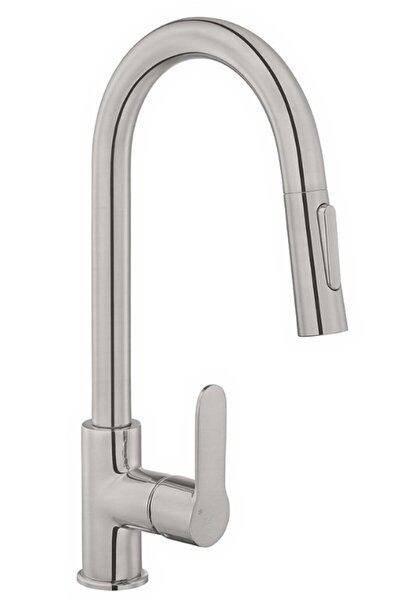 Eca Nita Spiralli Mutfak Eviye Bataryası Paslanmaz Çelik Görünümlü 102518129