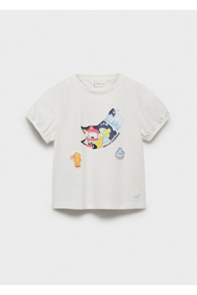 MANGO Baby Bluey desenli tişört