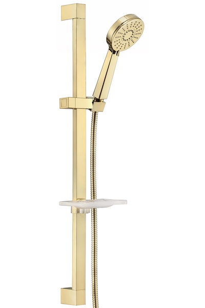 Eca Nobilis Banyo Hareketli Sürgülü Duş Seti Üst Takımı Altın Renkli 102846011