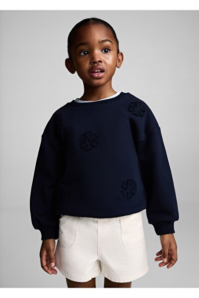 MANGO Baby Paperbag denim şort