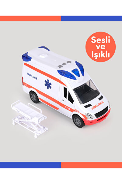LETS BE CHILD Sesli ve Işıklı Ambulans