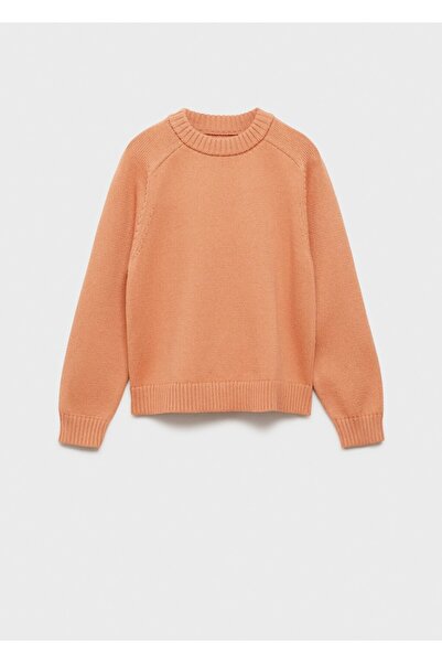 MANGO Kids Örgü detaylı triko kazak