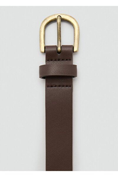 MANGO Kids Suni deri kemer