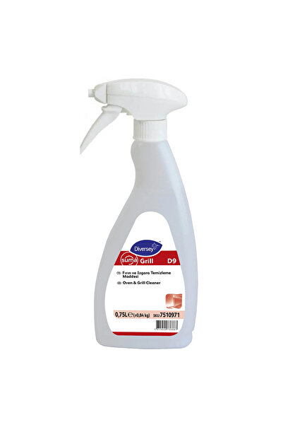 Diversey Suma Grill D9 Ağır Yağ Çözücü Fırın Temizleyici 750 Ml