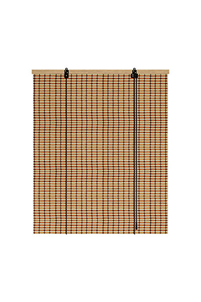 Koçtaş Plus Stor Perde Ahşap Gör Bambu