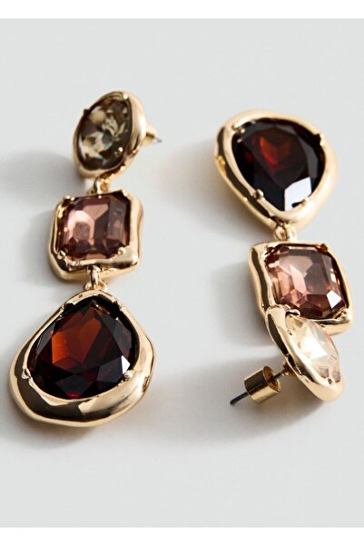 MANGO Woman Uzun kombine küpe