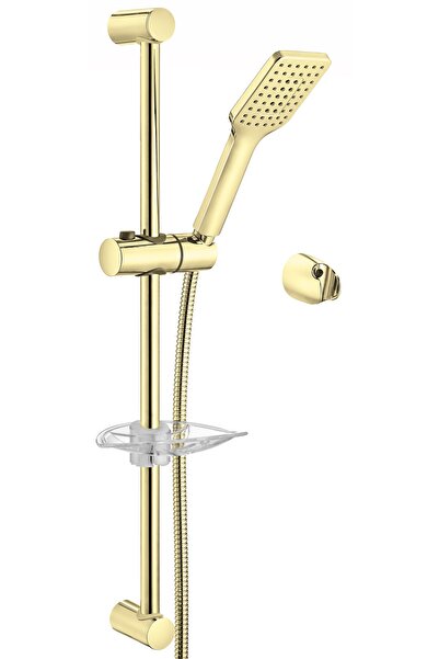 Eca Tiera Banyo Hareketli Sürgülü Duş Seti Üst Takımı Altın Renkli 102846029