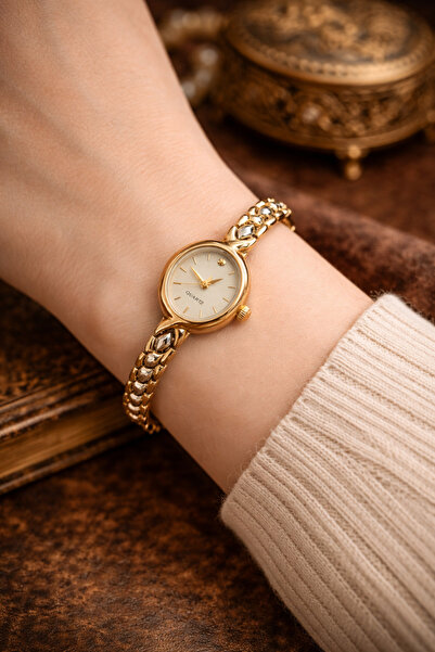 LUNA Eyewear Çelik Minimal Vintage Paslanmaz Kararmaz 1 Atm Kutu ve Pil Hediy...