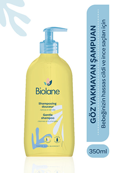 Biolane Göz Yakmayan Hassas Bebek Çocuk Şampuanı (350ml)