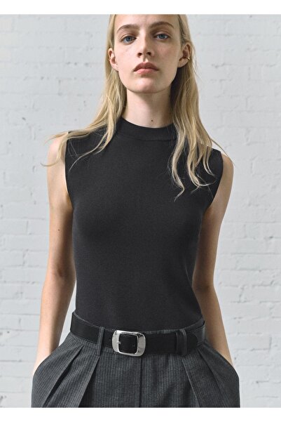 MANGO Woman İnce çizgili tulum