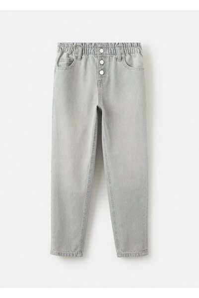 MANGO Kids Paperbag jean