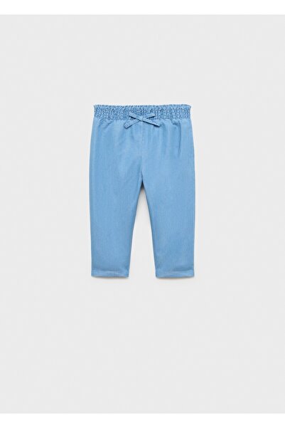 MANGO Baby Панталони с наборна талия