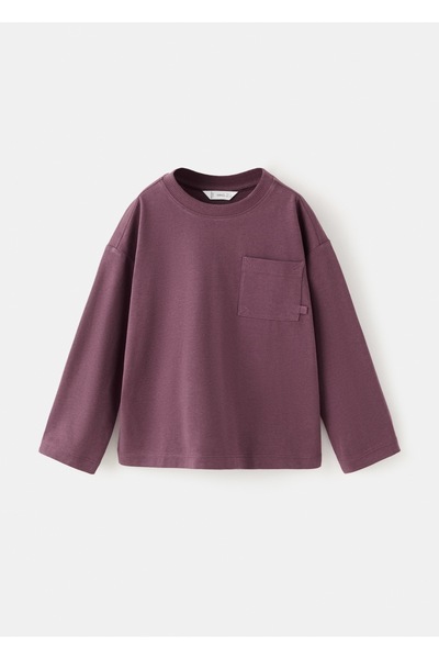 MANGO Baby Cepli pamuklu tişört