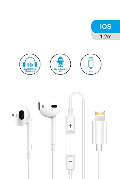 Piranha 2051 Kablolu Kulak İçi Kulaklık | iOS Lightning Bağlantı | Mikrofonlu...