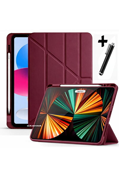 m.tk moveteck Samsung Galaxy Tab A9 Plus 11 inç Uyumlu Kılıf Kalem Bölmeli Uy...