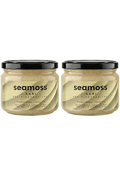 SEAMOSS 2'li Luxury Boy Sarı Irlanda Deniz Yosunu Jeli 330ml - Sea Moss, Deni...