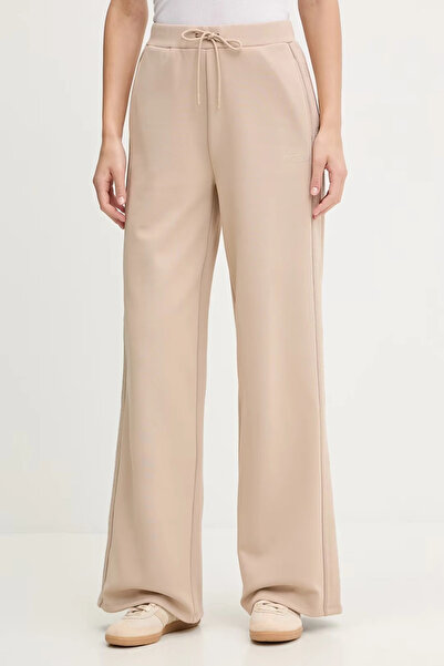 Guess Octavia Wide Leg Дамски бежов долник от спортен екип V5BB12KCX22-G1BW