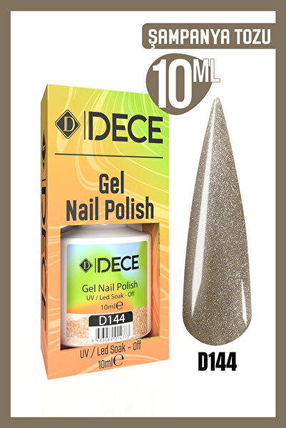 d dece Kalıcı Oje Uv Led D144 (SİMLİ SERİ) 10ml