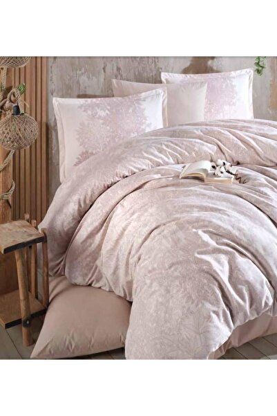 Clasy طقم غطاء لحاف مزدوج باللون البيج من Ranforce - Ramina V1