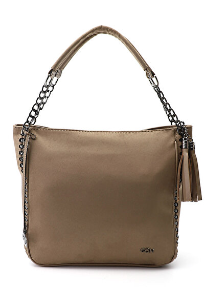 GÖNDERİ(R) Women's Mink Suede Tassel Shoulder Bag