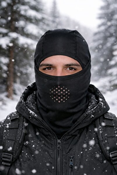 SINGLE SWORD Fleece Balaclava Face Mask Women&Men Balaklava 0//Black