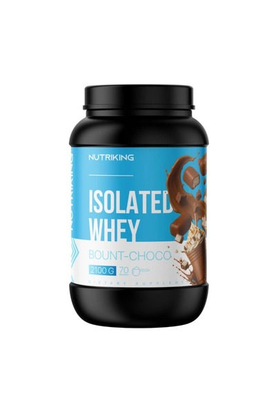 Nutriking Isolated Whey Protein 2100 Gr 70 Servis Hindistan Cevizi Çikolata