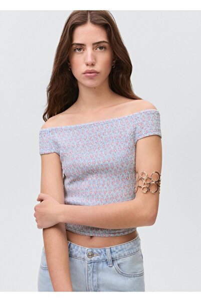 Mango Teen Bluza sa uzorkom ramena