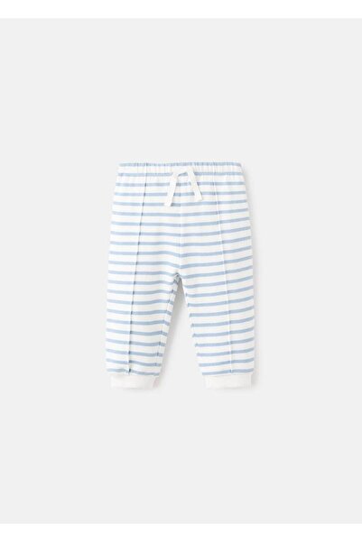 MANGO Baby Ayarlanabilir büzgü ipli pamuklu pantolon