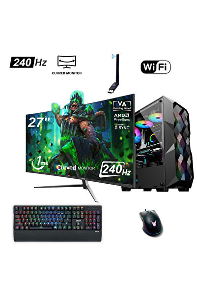 IZOLY Volbeat Y Ryzen 7 3700x 16gb 256gb M.2 Nvme Rtx 2060s 27" 200hz Oyuncu ...