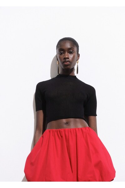 MANGO Woman Mini balon şort