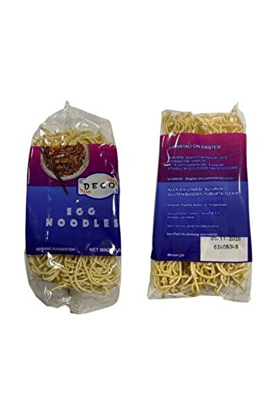 DECO Egg Noodles – Yumurta Katkılı Erişte / Noodle Makarna