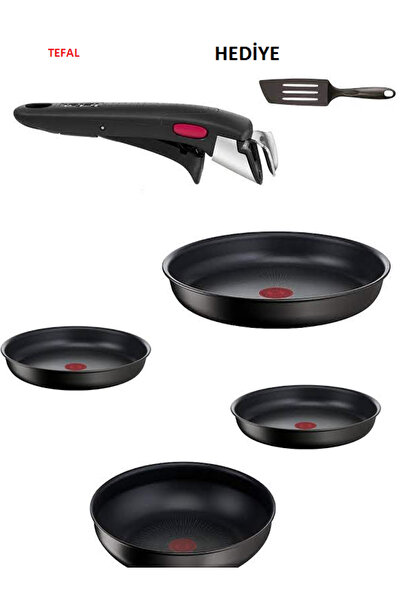 TEFAL Titanyum Mix 6x Indüksiyon Tabanlı Set 6 Parça Tutma Sapı