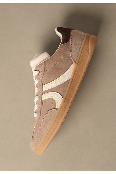 Stradivarius Casual leather trainers