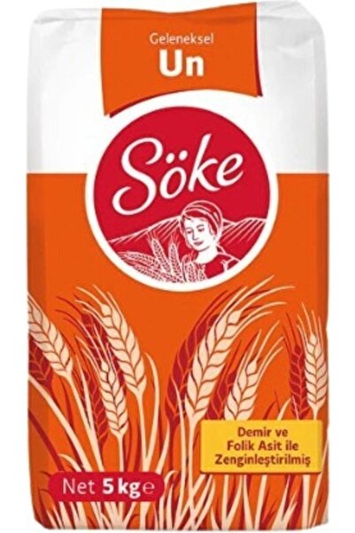 Söke Geleneksel Buğday Unu (5 Kg) X 6 Adet