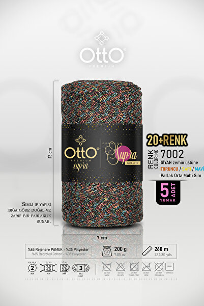 Otto Premium Simli Supra - Orta Multi Sim - Πακέτο 5 τεμαχίων - 3mm/200gr/260...