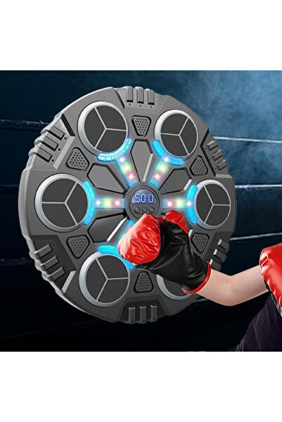 bzstore Jucărie de box cu muzică și lumini, Manusi incluse, 6 tinte, 32x27x3....