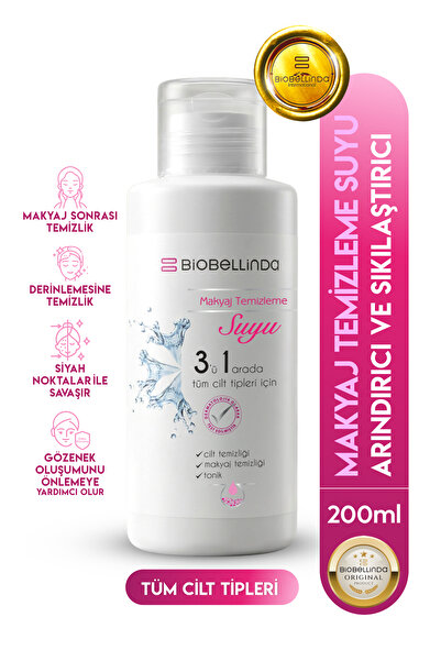 BioBellinda Doğal Makyaj Temizleme Ve Arındırma Suyu 200 ml