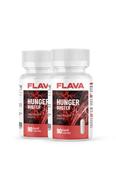 FLAVA Hunger Buster - 90 Kapsül X 2 Adet